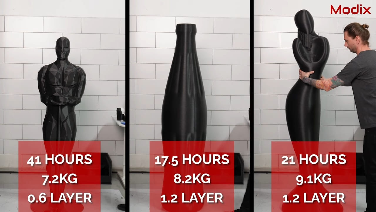 Modix MAMA-1700 extruder detail